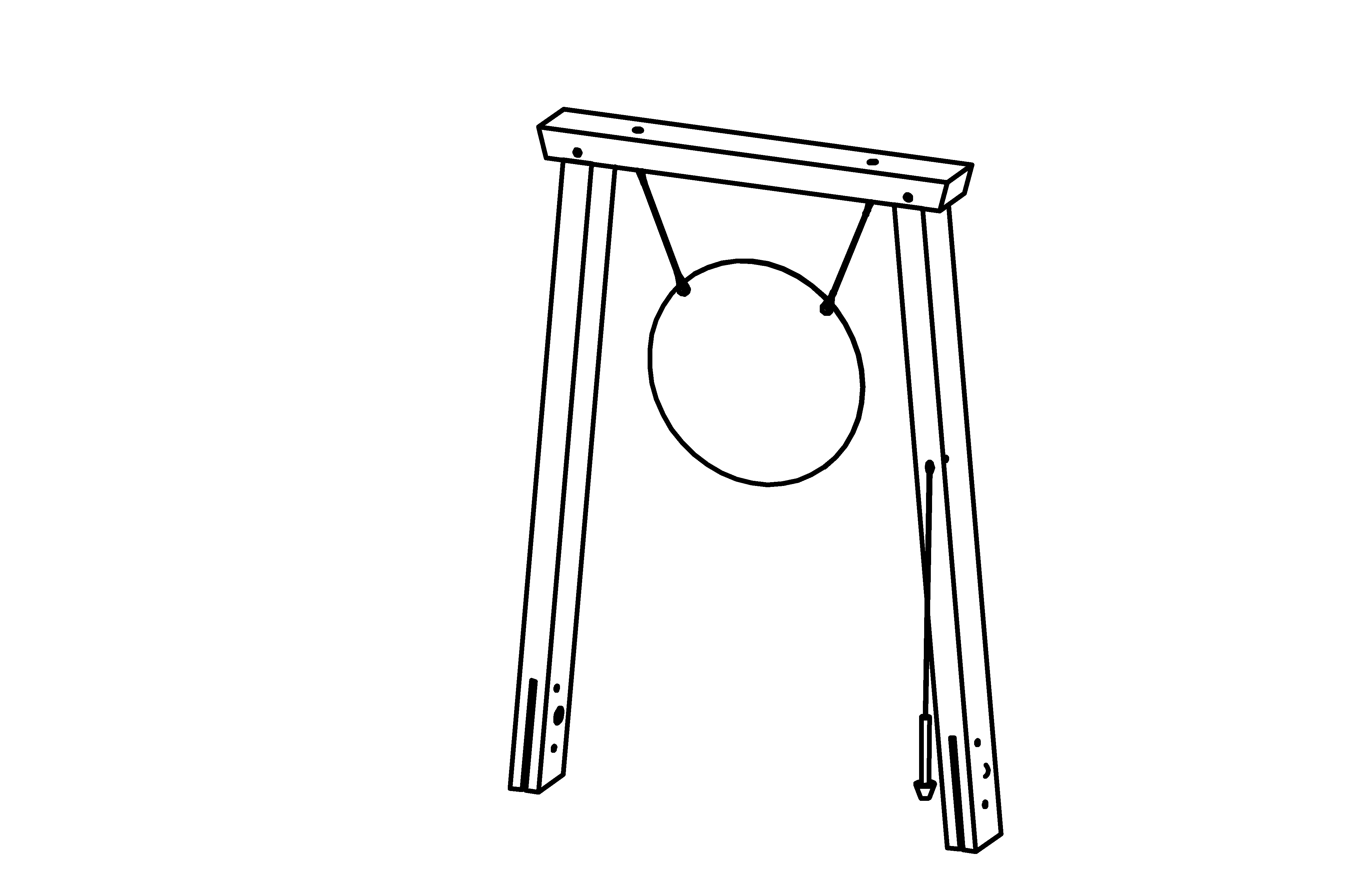 Gong, diameter = 60 cm
