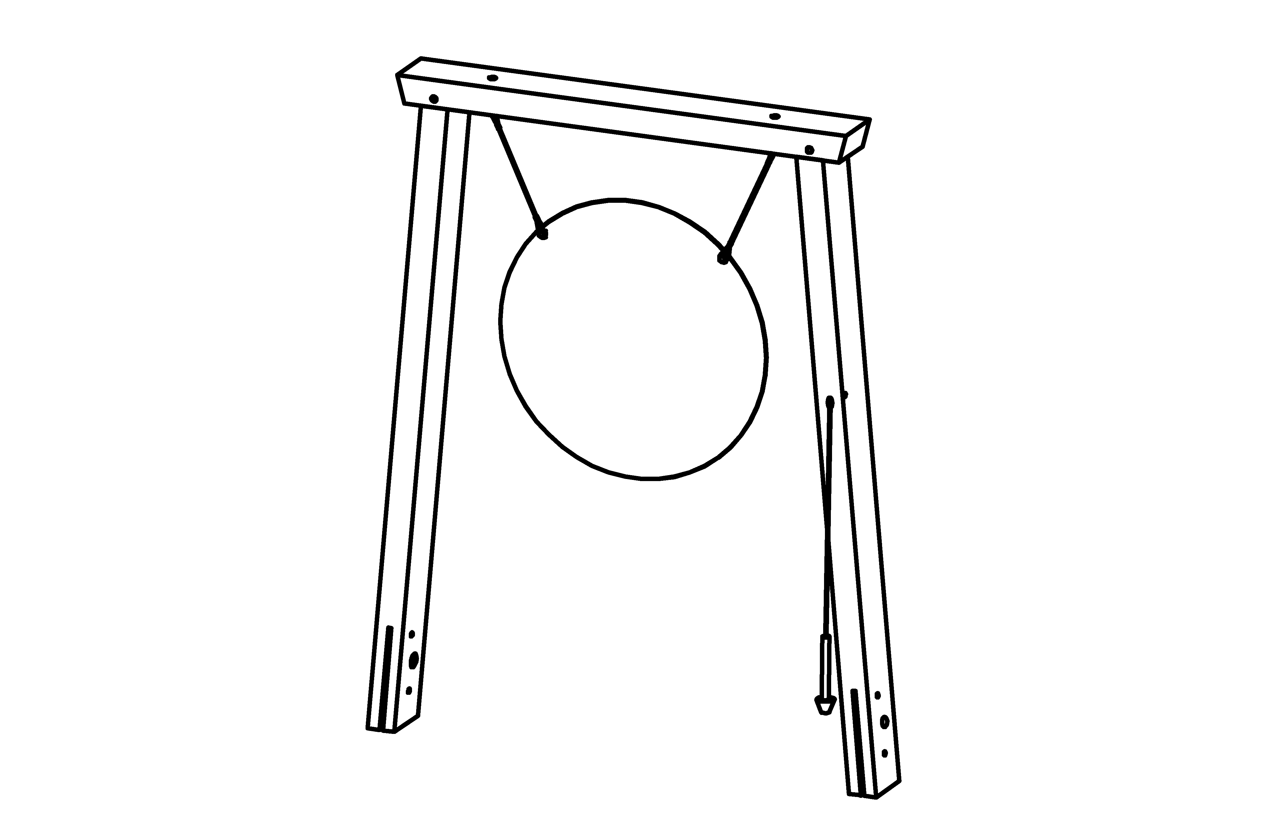 Gong, diameter = 80 cm