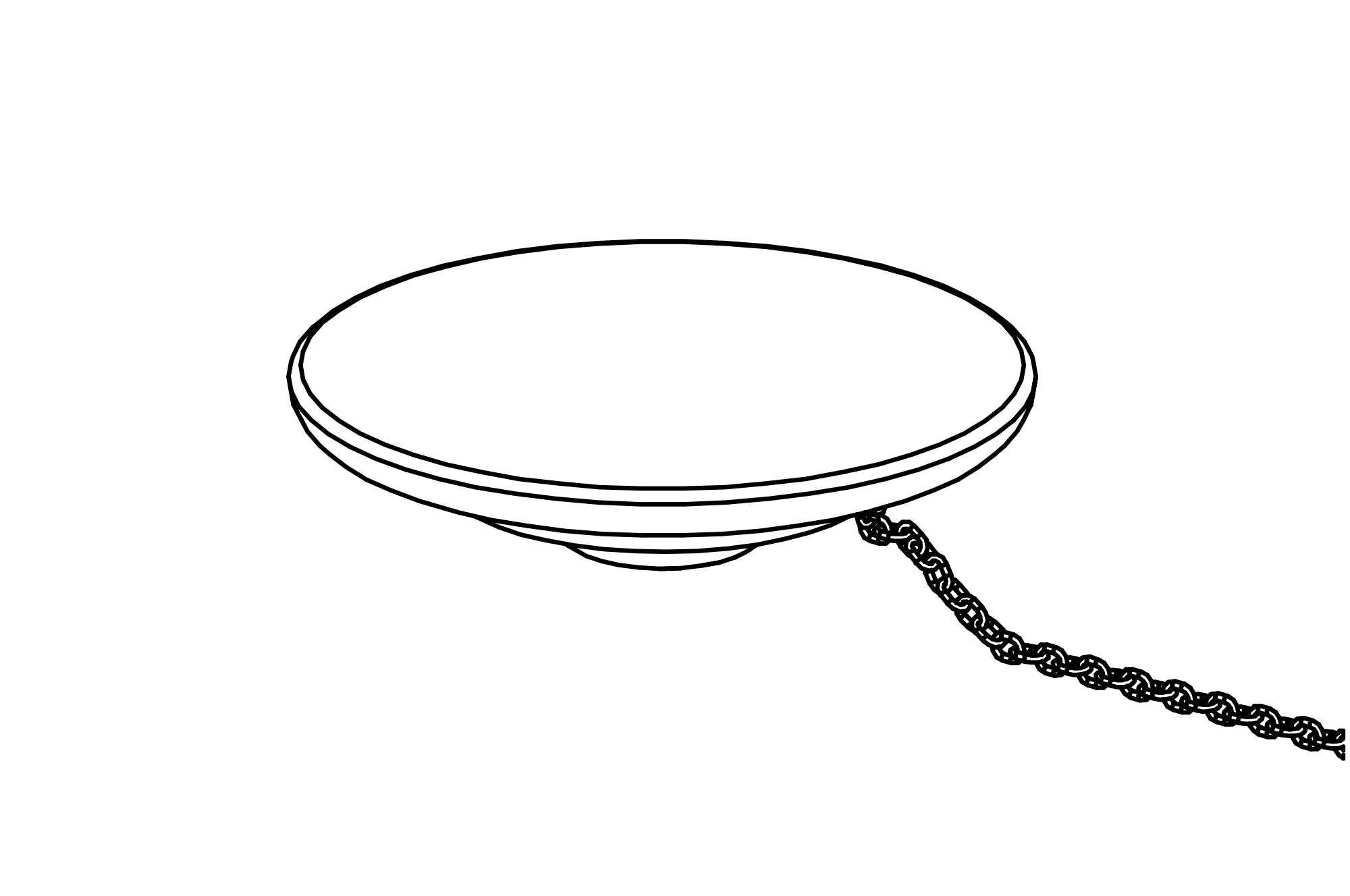 Small Balancing Disc, diameter = 50 cm