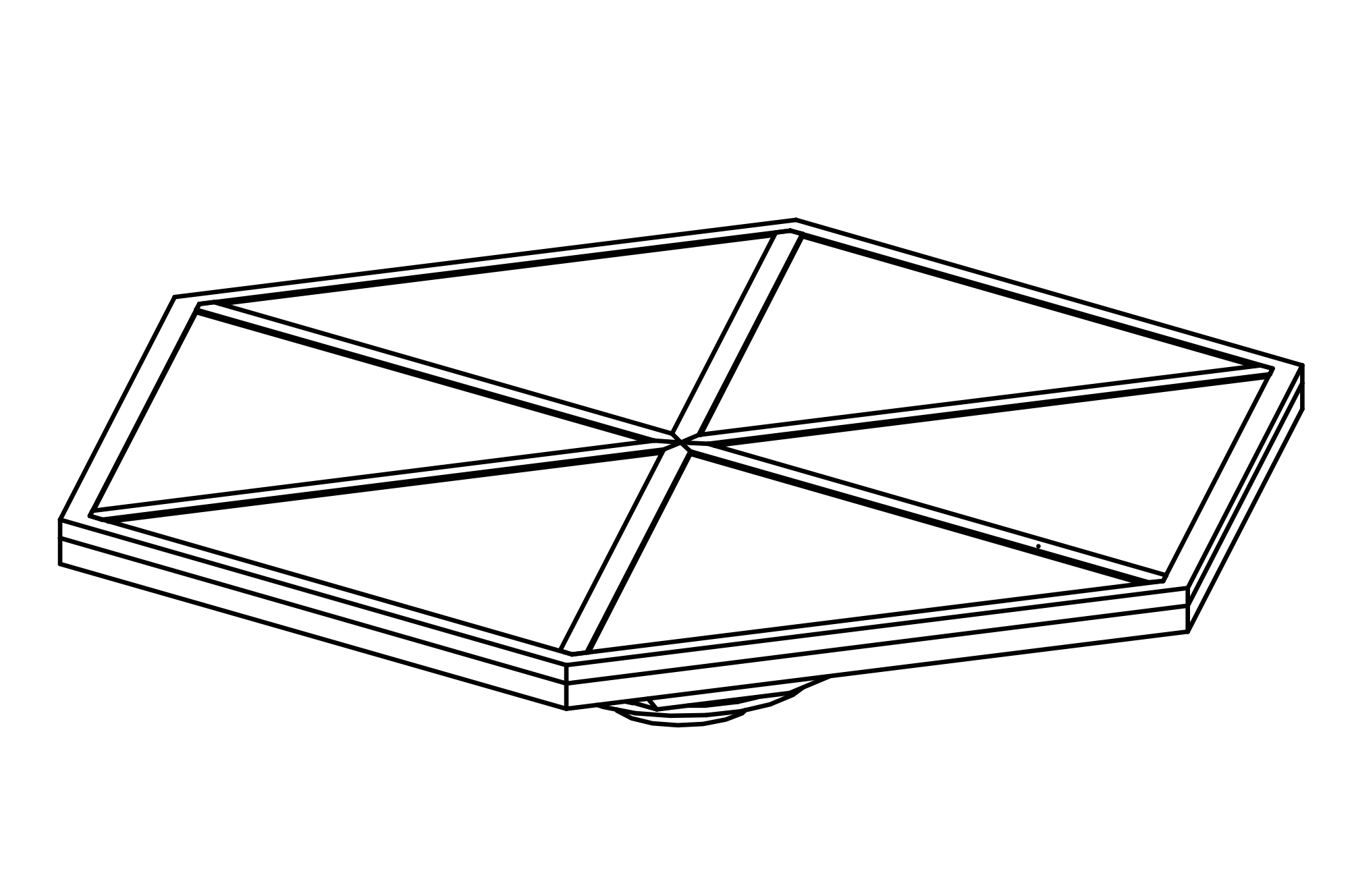 Large Balancing Disc, diameter = 3,40 m