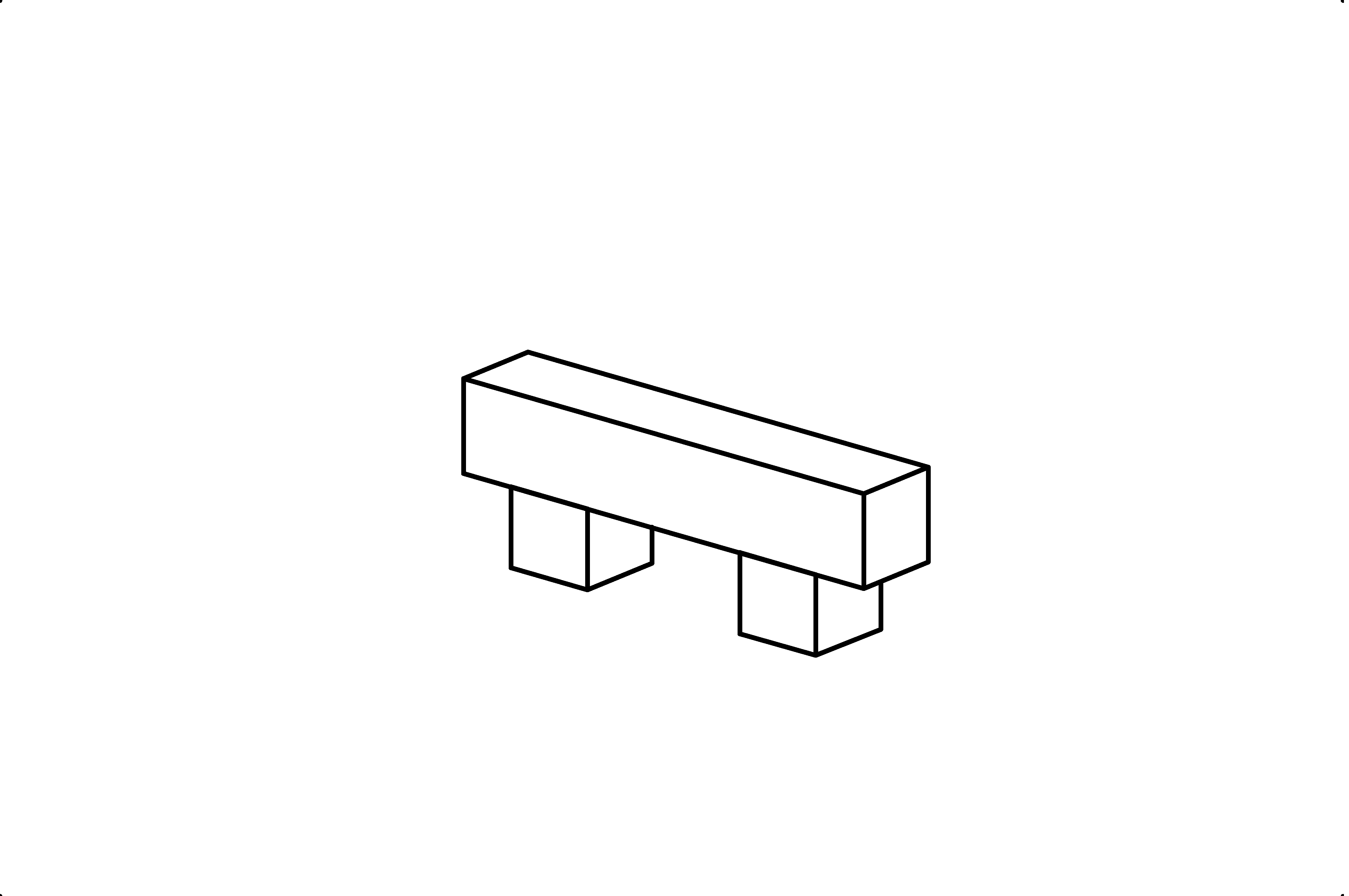 Slide Support, width = 0.45 m