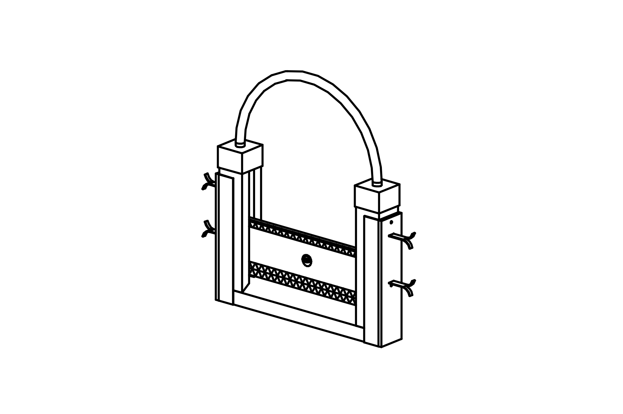 Lock Gate, height = 0.18 m