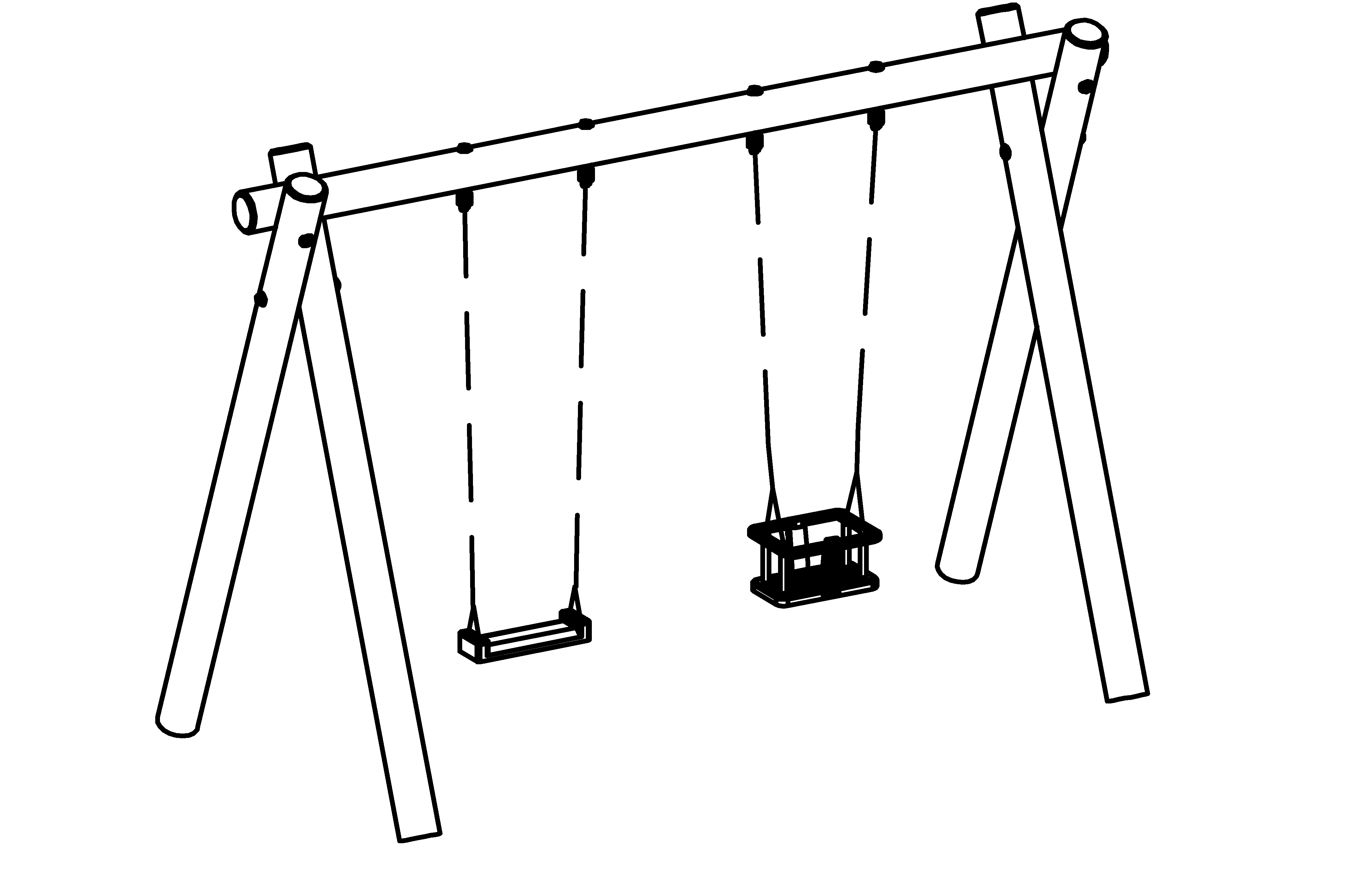 Multi-surface Twin Swing