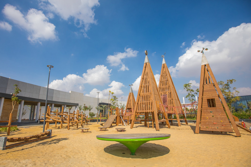 Mall of Arabia Playground Slides