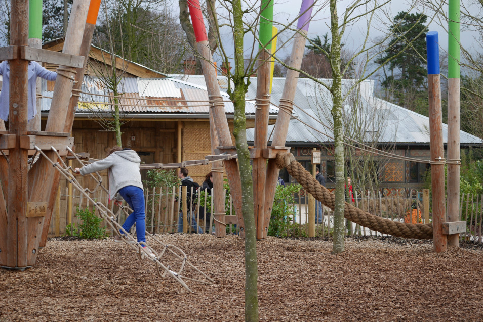 Chester Zoo Islands Play Area Slides