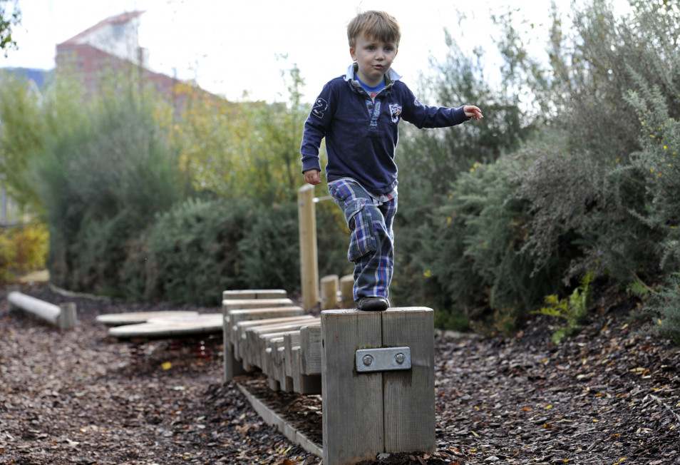 Queen Elizabeth Olympic Park Slides