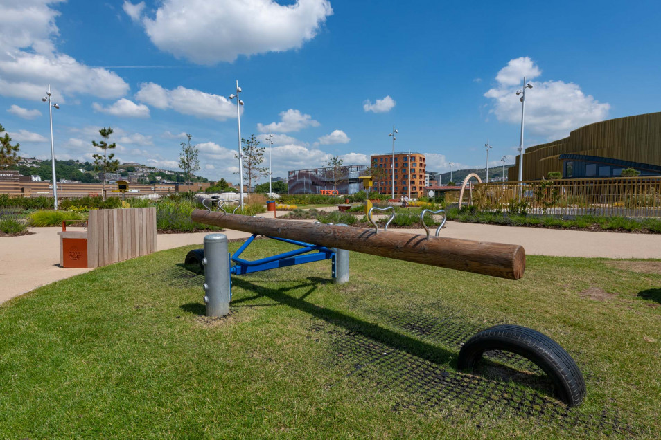 Swansea Coastal Arena Parkland Slides