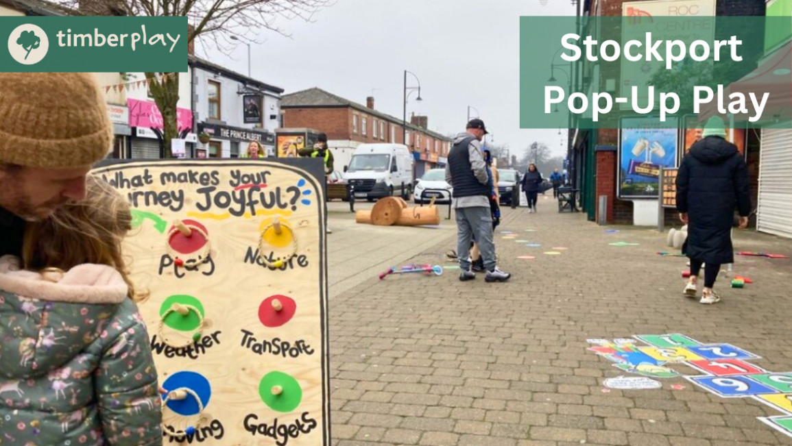 Stockport Pop-Up Play Initiative Transforms Castle Street Over Weekend