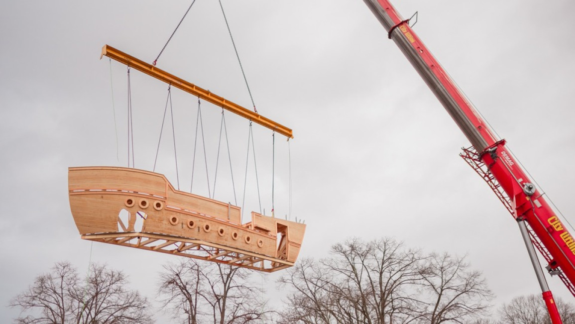 A New Galleon Arrives: Handcrafted in Bavaria, docked in Kensington Gardens