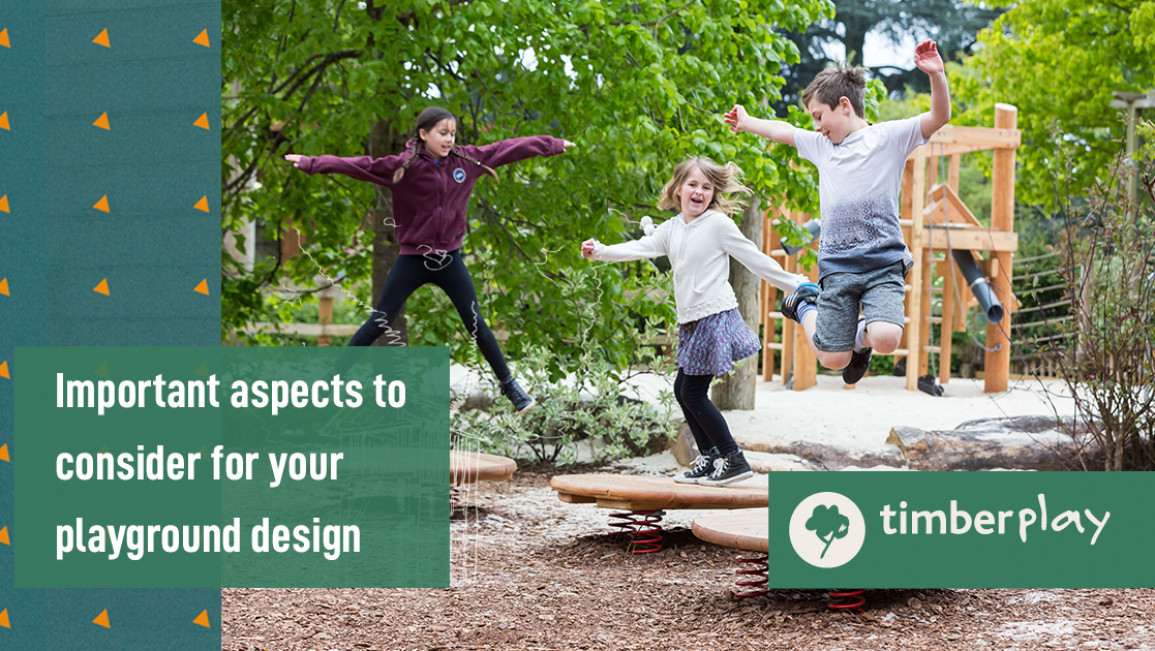 Important aspects to consider for your playground design